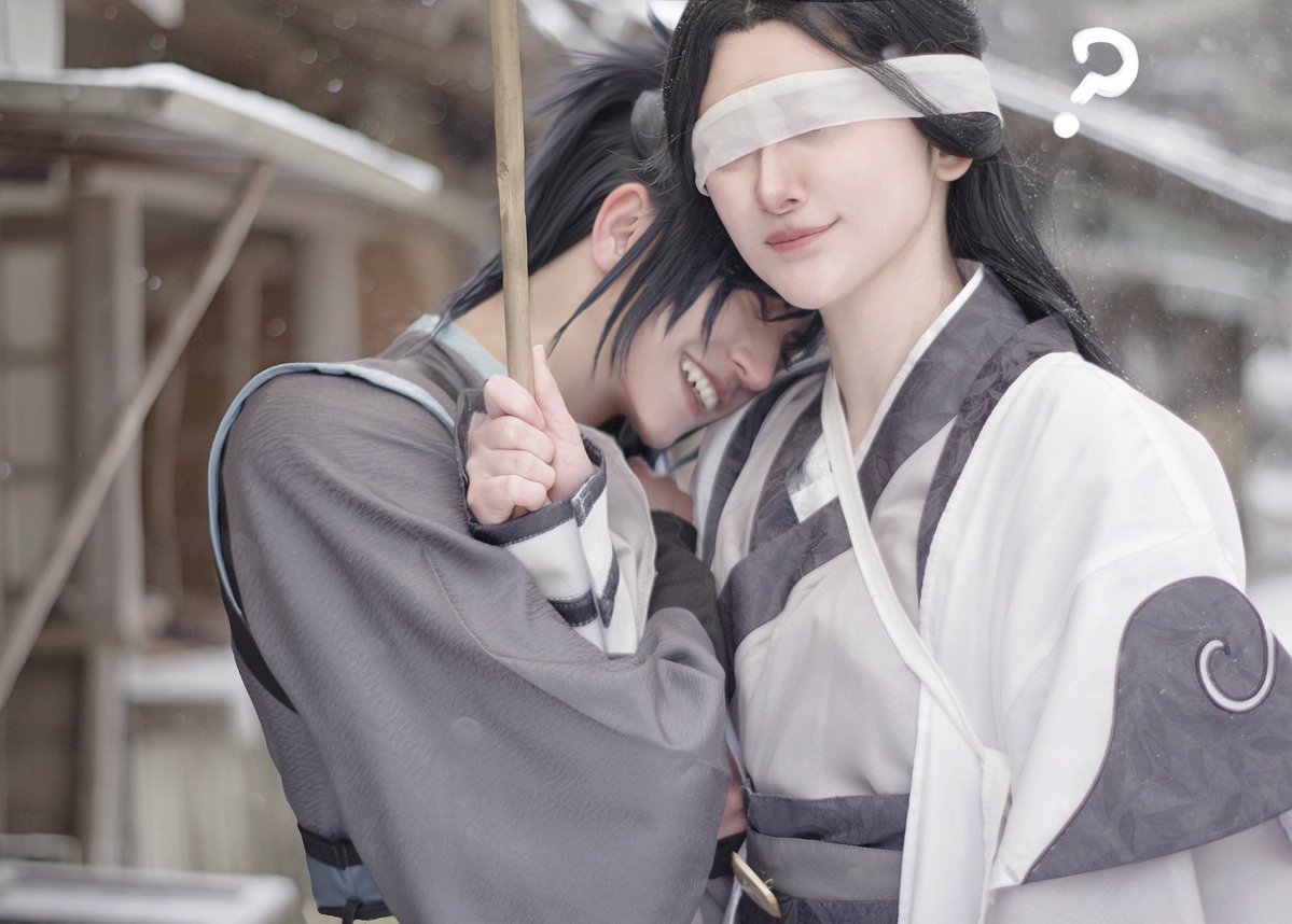 薛暁オフショ…
満面の笑み過ぎる薛洋とリアルに何も見えてない暁星塵…なんもわかってない可愛いね🤤