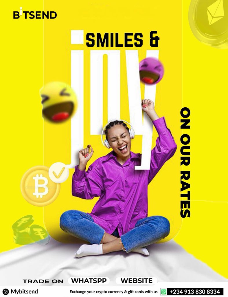 MyBitSend's tweet image. Swipe your crypto to naira or cedis with @mybitsend, Speed, security, and ease. 

#mybitsend #bitsend #bnationgroup #crypto #giftcards