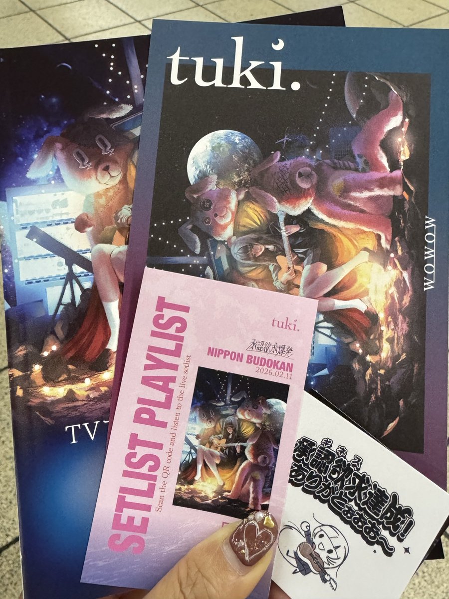 tuki.ちゃん、ヤバすぎた！！！ 一曲目からウルッとして、ラストまで