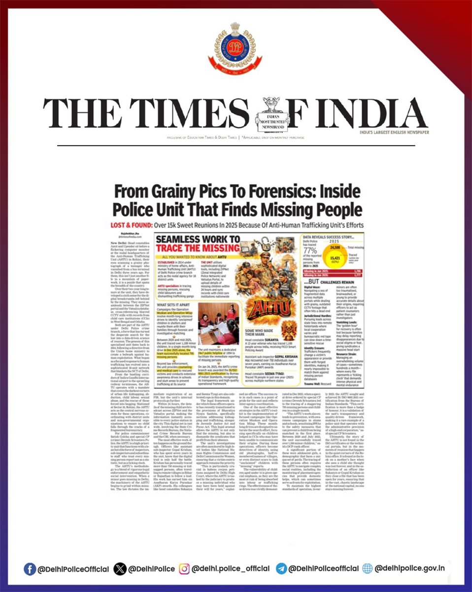 Delhi Police tweet media