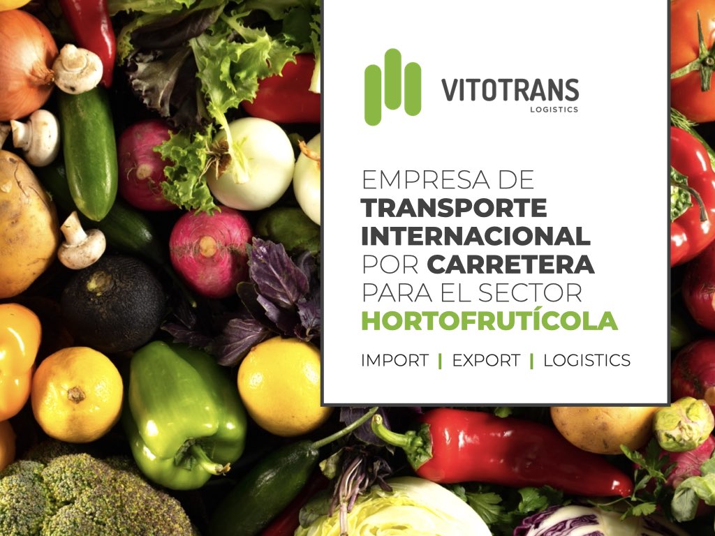 📦 La cadena de frío hortofrutícola exige control absoluto de temperatura, trazabilidad y tiempo. Un fallo puede arruinar un envío. ¿Cómo aseguras que todo está bajo control? #Logística
Todas tus necesidades de #transporte cubiertas con un único #partner logístico.  #Vitotrans