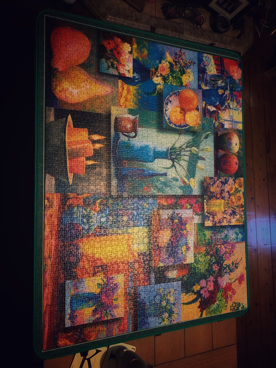 frenchscotjeff's tweet image. I just finished my 2000-piece puzzle.

Good Wednesday lovely people in my phone !!

😊✌️

#WednesdayMotivation #jigsaw #puzzle #game #art #GoodVibesOnly
