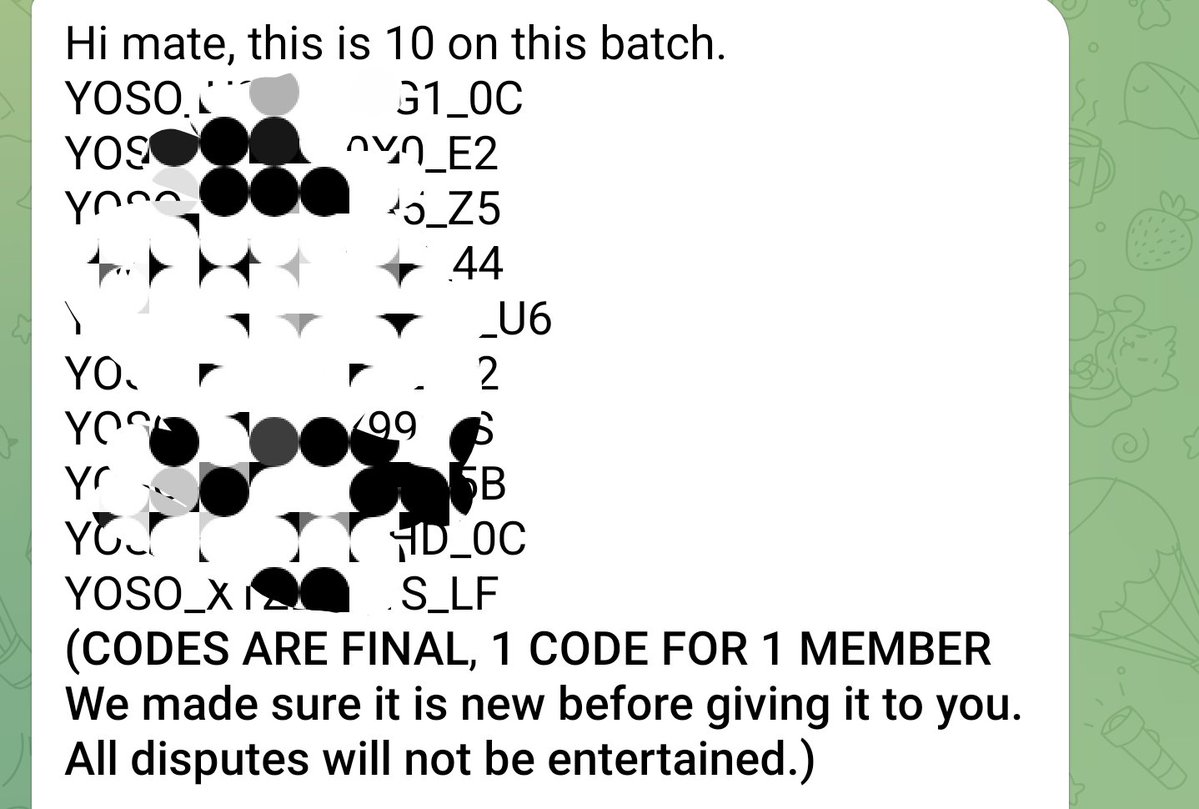 YOSO 10 Invite Code Raffle (Limited)

Got 10 more invite codes straight from the <a href="/yososocial/">Yoso 👁️ - Social Prediction</a> team 👀

Giving them away to our community

How to enter 👇
1️⃣ Follow <a href="/XYZCryptos/">XYZ Crypto</a> + <a href="/yososocial/">Yoso 👁️ - Social Prediction</a>
2️⃣ Watch this video + Comment Anything 
youtu.be/eLqFwzf6EZY?si…
3️⃣ Join Telegram:
👉