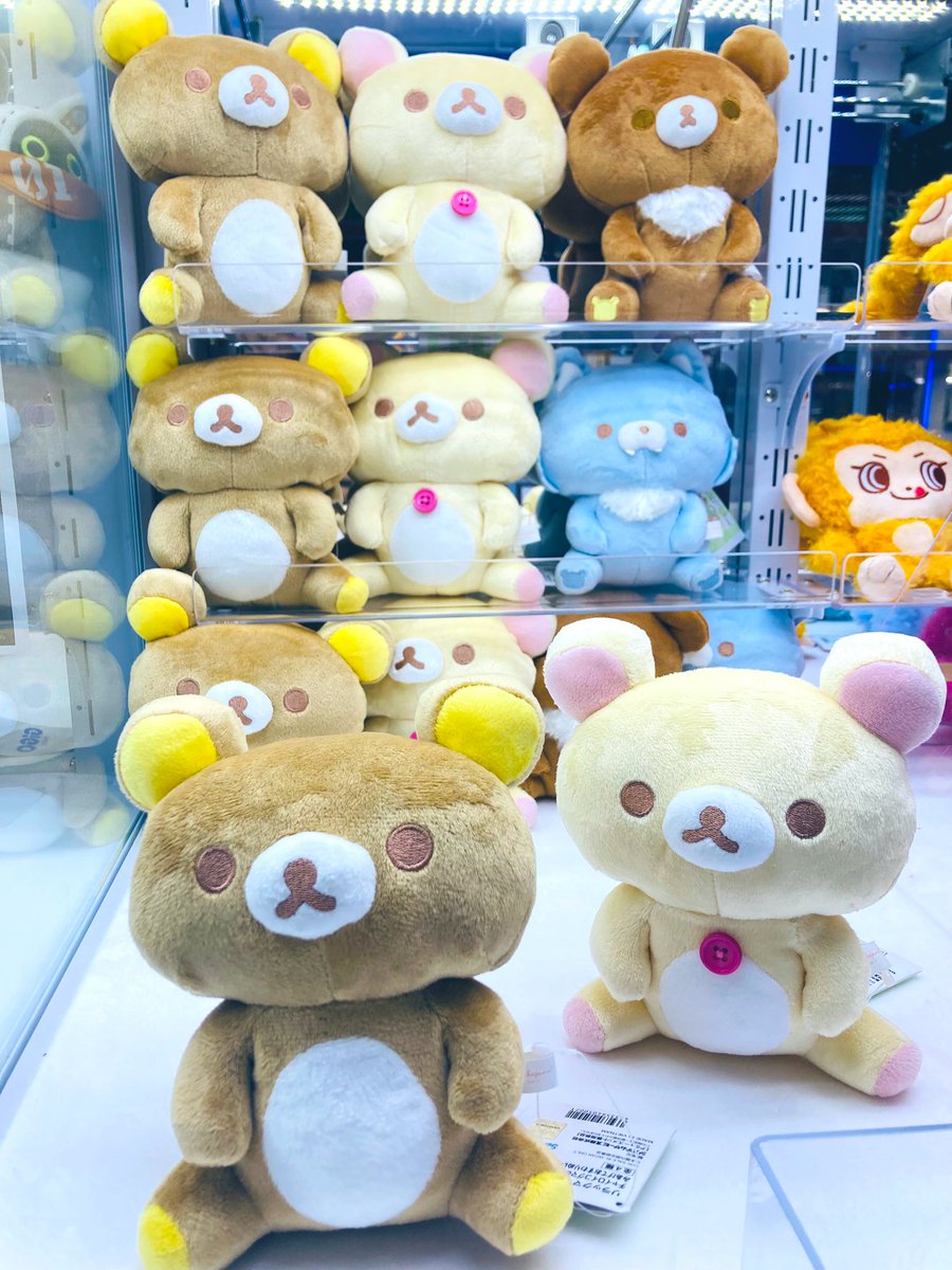 🌳景品入荷情報🌳 🐻#リラックマ チャイロイコグマのお友達 みあげて