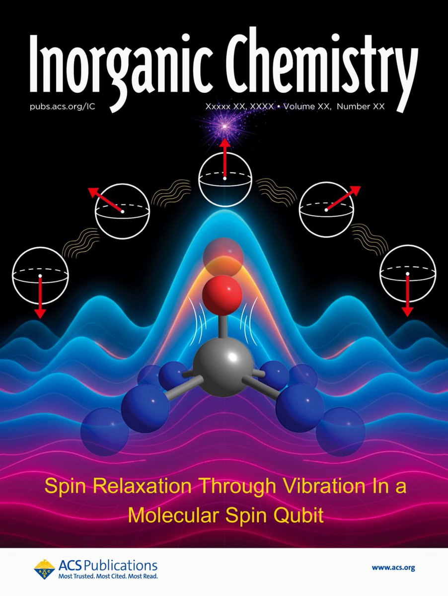 MoromiNath4's tweet photo. Delighted to share that our latest work, focusing on molecular spin qubits, utilising electronic structure theory and spin-vibrational coupling, has been published in Inorganic Chemistry. Cherry on top:our cover art has been selected for the journal cover.
https://t.co/T3r1ymXEsB https://t.co/7esnnGYrAP