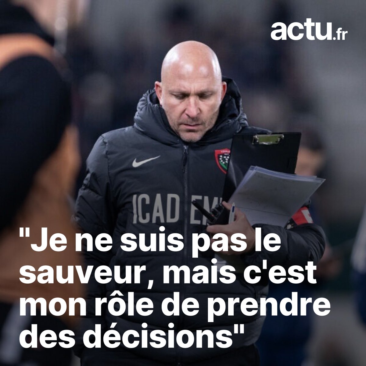 acturugby's tweet image. 🏉🗣️ Recrutement, départ de Parisse, Ollivon, sa situation perso... Pierre Mignoni a accordé un entretien exclusif à Actu Rugby. Sans langue de bois ▶️ actu.fr/provence-alpes…

#RCT #Toulon #rugby #Top14 par @Bertolottolucas