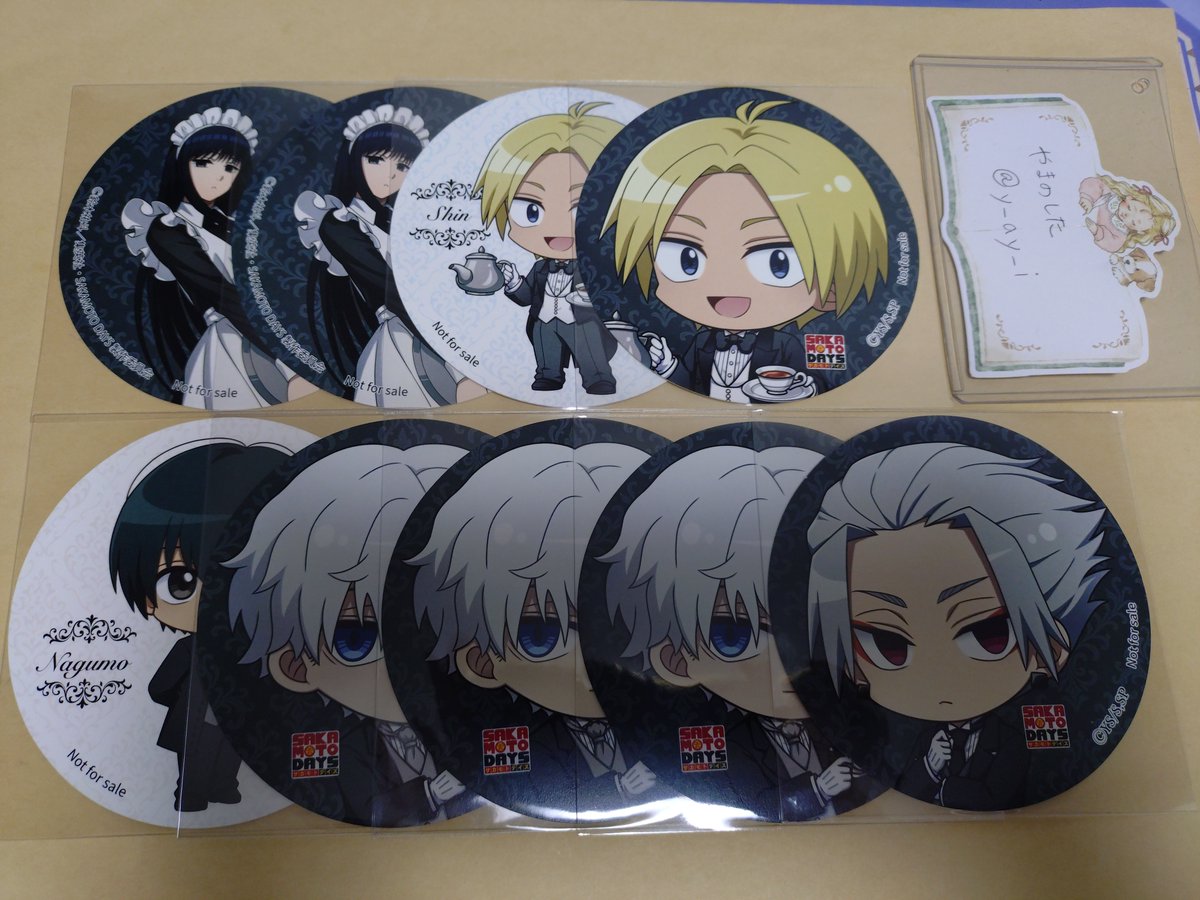 交換】SAKAMOTO DAYS サカモトデイズ サカデイ オシアド テシエ 紅茶