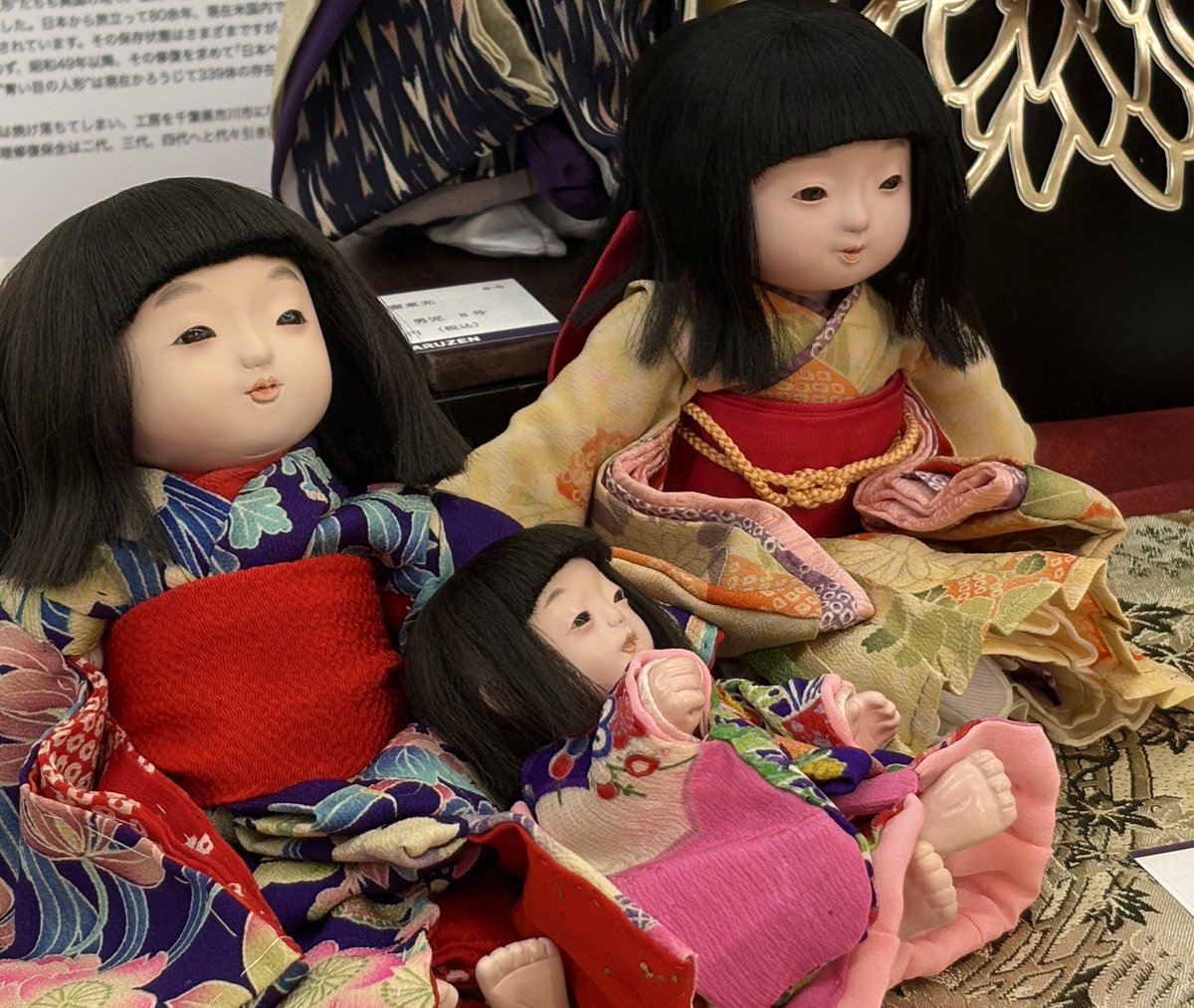 松乾斎東光先生のいちまさんたち☺️ みんな優しいお顔で癒されます