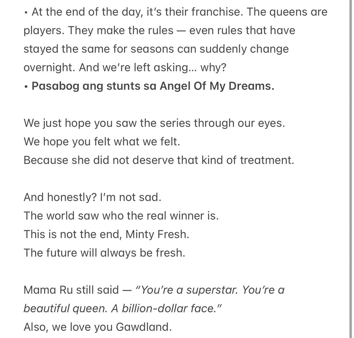 Not today, but the future will still be fresh. 🫶🏻🇵🇭🌎✨