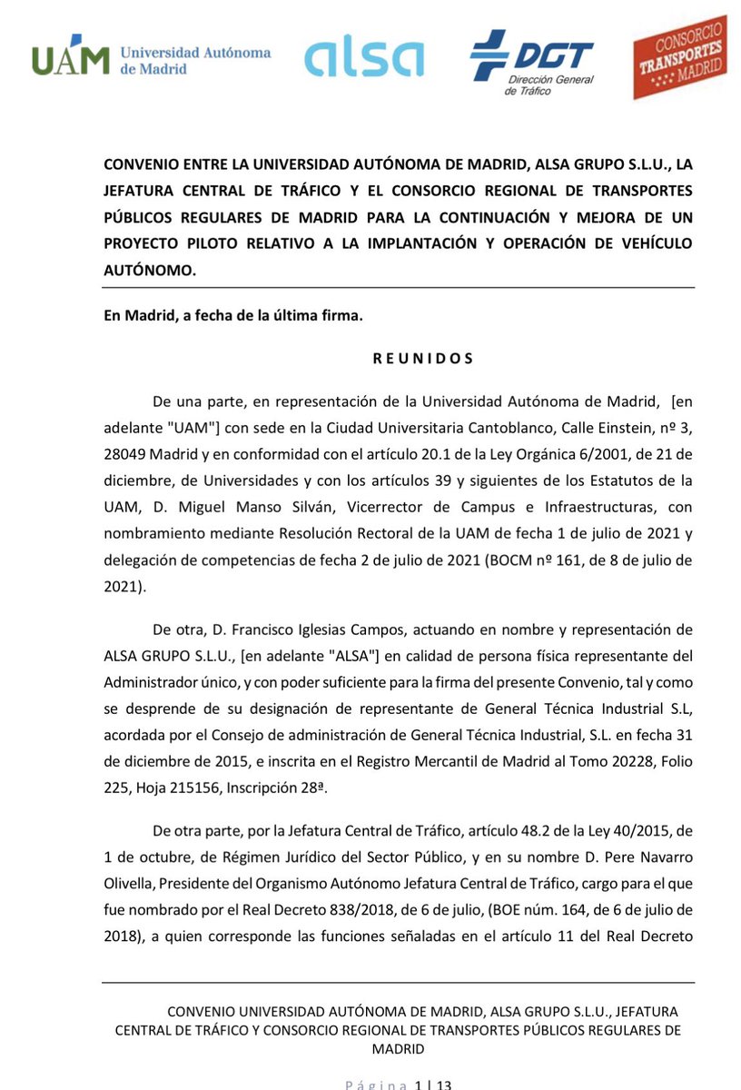 JuanC_Machuca's tweet photo. Hola @UAM_Madrid @Alsa_autobuses @DGTes @InformacionDGT @ComunidadMadrid @CRT_Madrid no sé si sois conscientes de la inutilidad y la situaciones de peligro circulatorio que genera este vehículo autónomo en la Universidad Autónoma de Madrid. Va siempre vacío y produce atascos. https://t.co/pvRqdLHtF5
