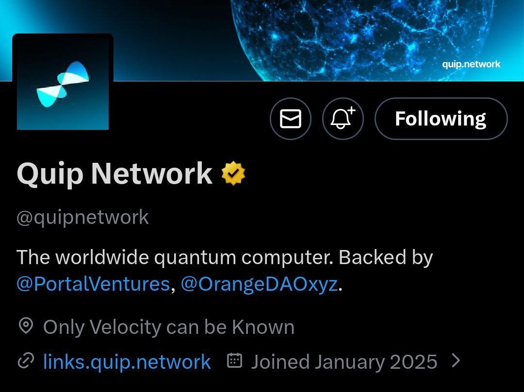 dailycombo_0's tweet photo. 🔥 Quip Network - New Airdrop !

Backers : Portal , Orange DAO
Devices : Both PC &amp; Mobile 
Cost       : $0

1️⃣ Copy &amp; Paste link in browser
https://t.co/7TixQ4bWXJ
2️⃣ Connect Metamask Wallet 
3️⃣ Top right➡️Profile➡️Connect X , telegram, discord &amp; Email
4️⃣ Complete tasks https://t.co/BAvbixSdBZ