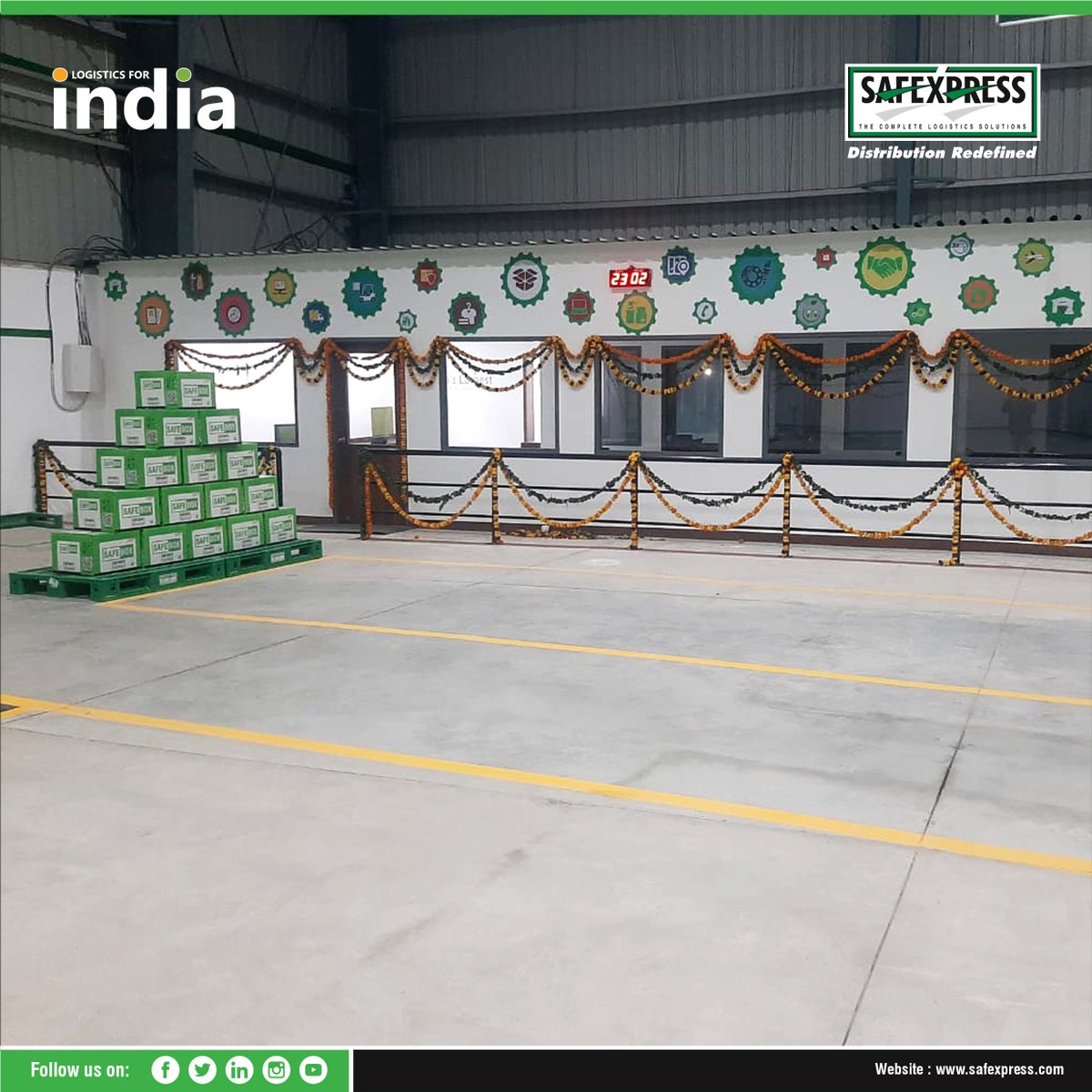 Safexpress tweet media