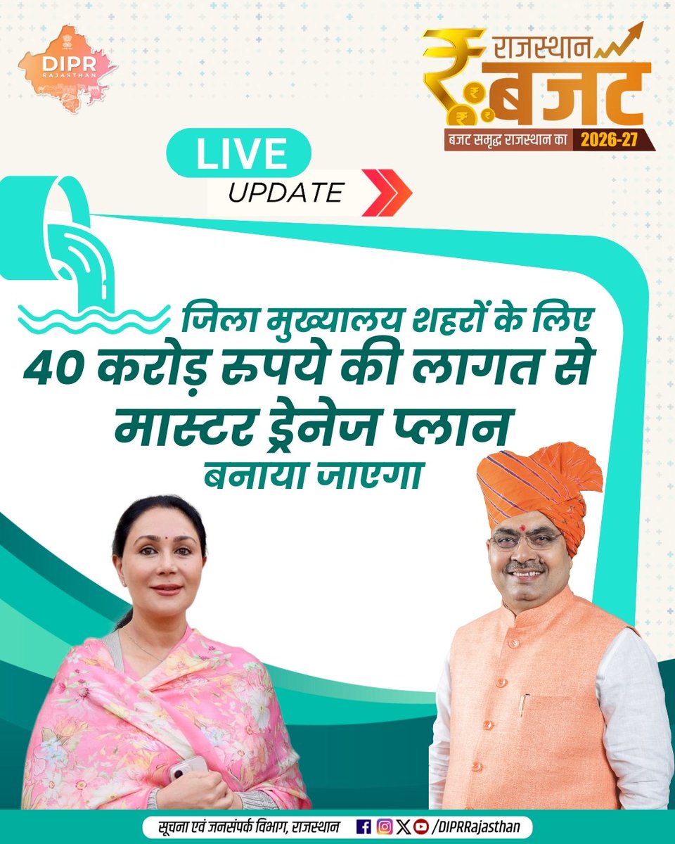 Omsoni4bjp's tweet photo. #बजट_समद्धृ _राजस्थान_का
@BJP4India @BJP4Rajasthan @madanrrathore @BhajanlalBjp @bjp4jhunjhunu1 @KumariDiya @m_dadheech https://t.co/1YHCyOnF5J