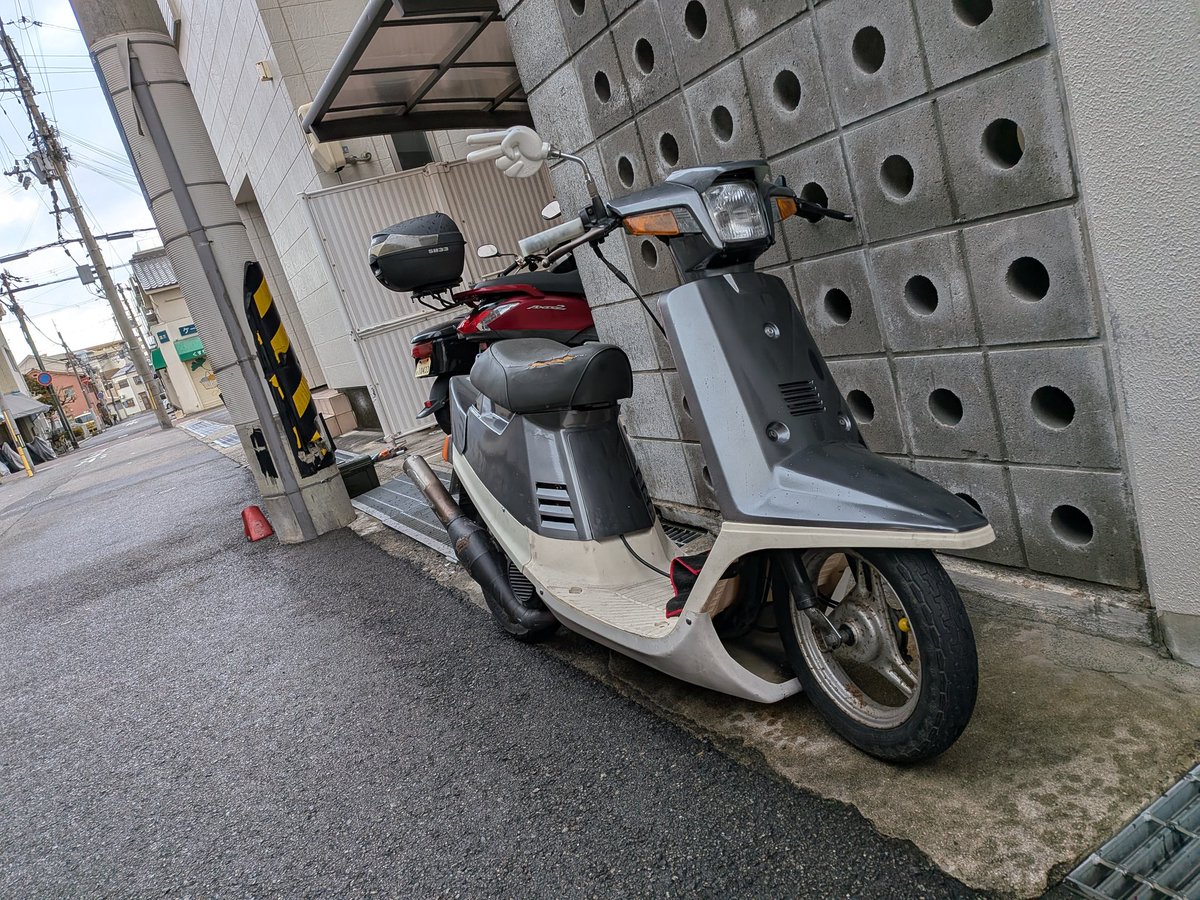 as1krr's tweet photo. ダークメタリックグレー完成〜！
リア下げたいな https://t.co/SfIwoCweX3