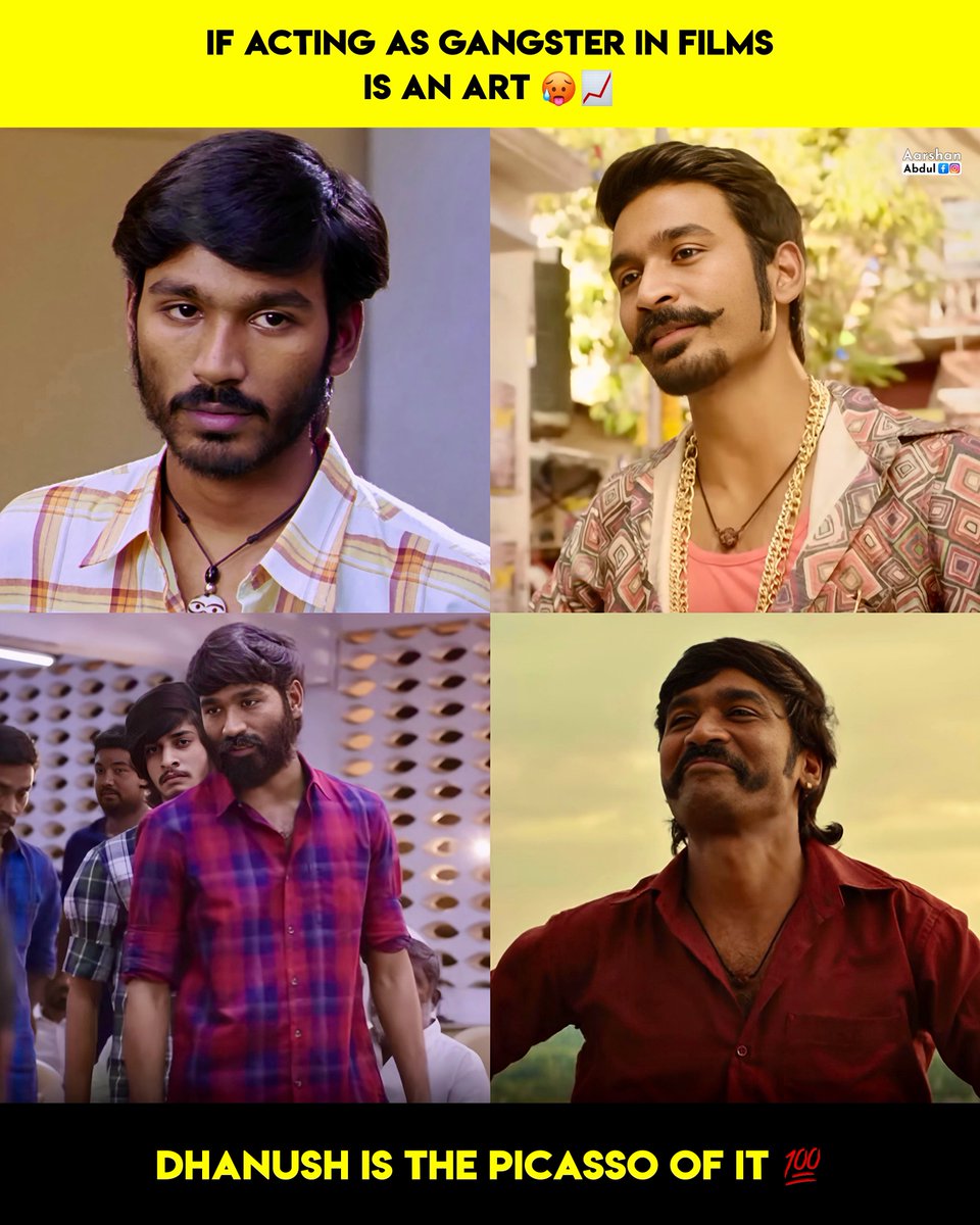 Dhanush 😎

Pudhupettai
Maari
Vada Chennai
Jagame Thandhiram

Follow ☑️

#Dhanush #AlluArjun #JanaNayagan #ThalapathyVijay