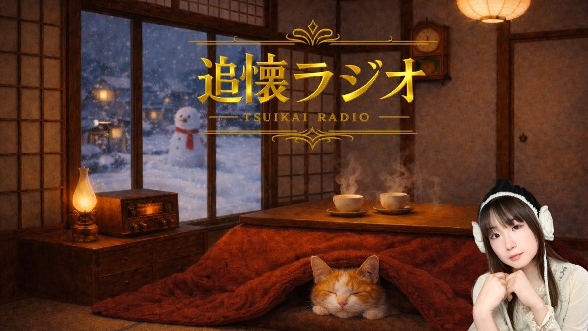 本日はこちら‼️
今回のテーマは「思い出の1曲」
頂いたお便り読みながら
コメントも読みながら
ほっこりラジオです
※お題募集は終了しております
youtube.com/live/nV65xRhlg…

ラジオという名目ですが
いつもの生配信のように
映像はあります☺️

是非遊びに来てください🌟