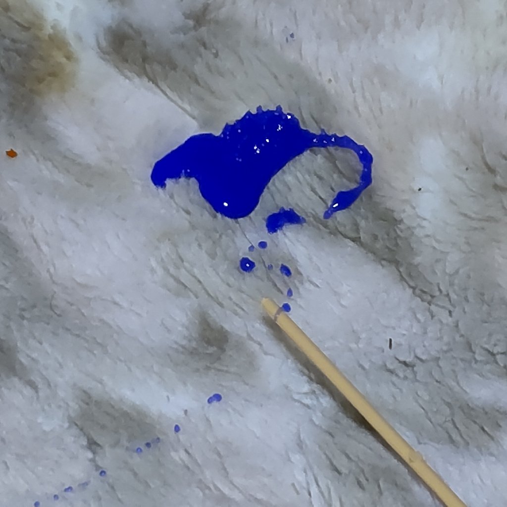 マスキングゾルだから慌てなくてもいいw