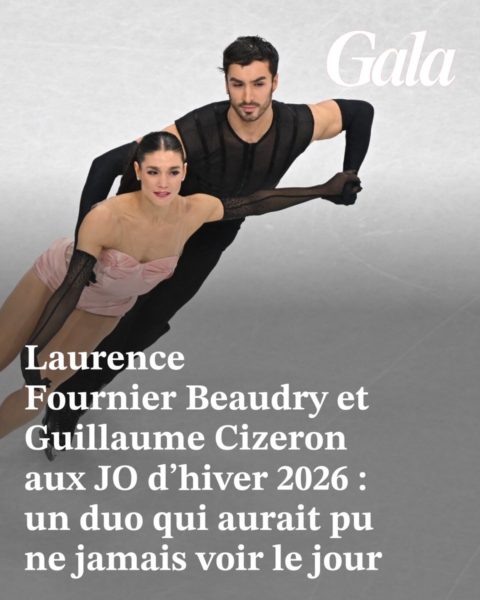 GALAfr's tweet photo. Laurence Fournier Beaudry et Guillaume Cizeron aux JO d’hiver 2026 : un duo qui aurait pu ne jamais voir le jour
➡️ https://t.co/CeptX4Ciem https://t.co/nEVXyXVjii