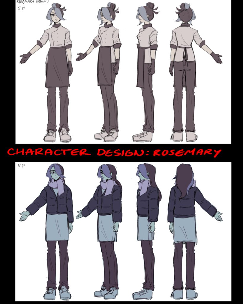 kimchicubed's tweet photo. #Ramskewer character sheets for Chive and Rosemary! https://t.co/xvFfeoJO9R