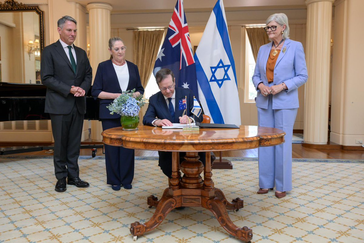 יצחק הרצוג Isaac Herzog tweet media