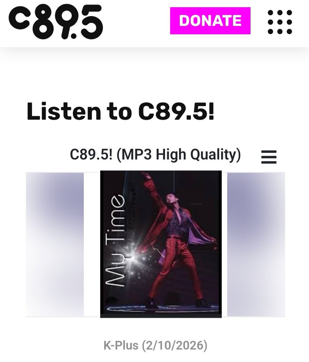 TaeKook_Radio's tweet image. Thank you @Kplus_Armyhour for playing #MyTime by #JUNGKOOK this morning. 
@ReallyAcesFox #KPlusArmyHour

#TKRadio✨️❤️💜🫶🤝 
Thank you for playing my request!