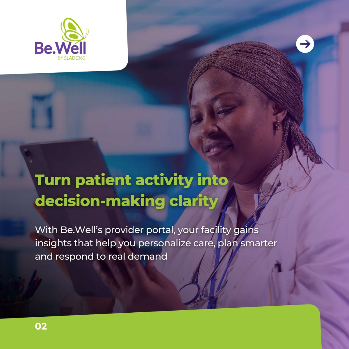 BeWellApp_'s tweet photo. Do you know what’s driving patient demand at your facility? Patients are viewing your page and booking appointments...but do you know why? 

Claim your Be.Well landing page to utilize insights and deliver a truly personalized experience. Start here: https://t.co/5xCkhUlJql https://t.co/r5eUGf3QWx