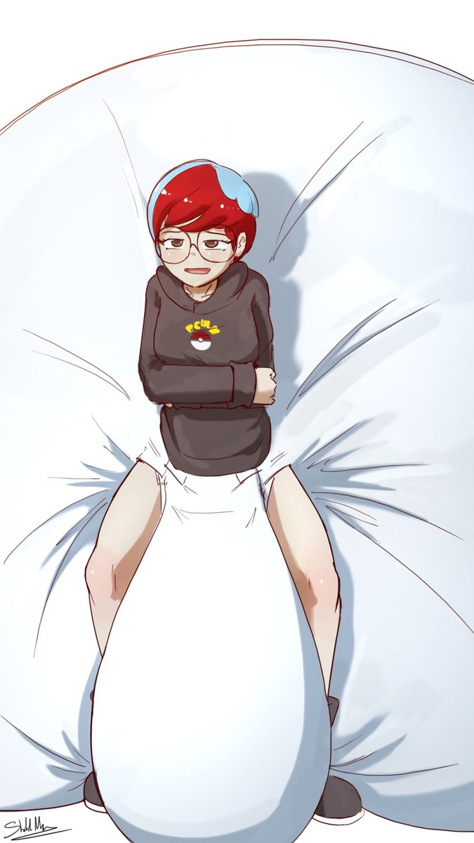 sketchmandl's tweet photo. Sketch#2341 When you really gotta go 

#abdl #diaper #diapergirl #diaperlover #abdlart #オムツ https://t.co/2G9rK96olG
