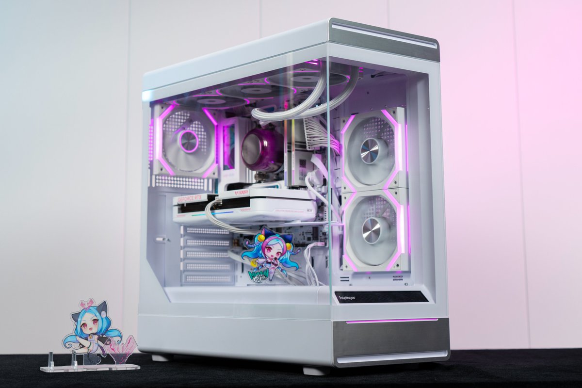 If only Valentine's Day came with a gift like this... 😍💕

MS-iCraft B860M Cross PRO
MS-RTX5060Ti iCraft
1STPLAYER Chassis Cooling Components

Tag your Valentine gift in the comment!🤩
#Maxsun #1stplayer #Valentinegift