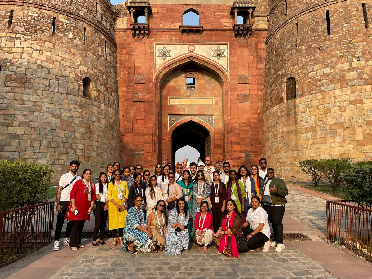 diaspora_india's tweet photo. Participants of the 87th #KnowIndiaProgramme experienced India’s living heritage by engaging in a yoga session at the #MorarjiDesaiNationalInstituteofYoga, and visited Gurudwara Sri Bangla Sahib and Purana Qila.
#87thKIP https://t.co/2DsQW27SWQ