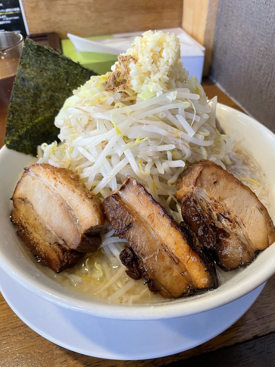 J_kitchen0's tweet photo. 本日の二郎 https://t.co/AUeKXoxmim