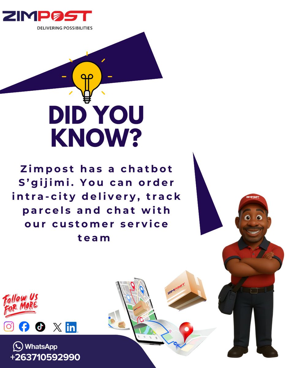 Zimpost Pvt Ltd tweet media