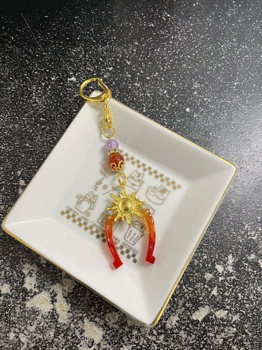 今日は蹄鉄のキーホルダーを作りました（＾◇＾）