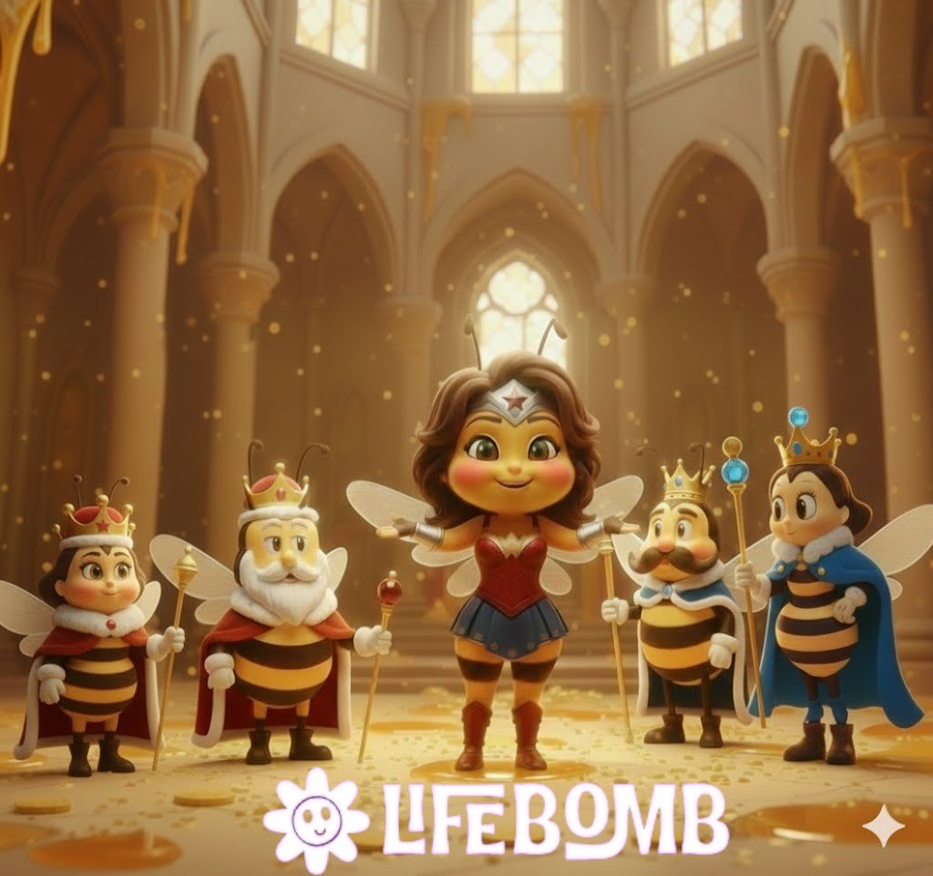 Good morning, <a href="/The_Life_Bomb/">🌴 THE LIFE BOMB 🏝️</a> #BeeFamily! 🐝✨

A majestic reunion! May this union between our OG &amp; Genesis royalty bring forth many cute baby bees to our community. 💖

Join us and be part of the buzz: 👇🏼 discord.gg/QYhMrXJ3sz

#TLBLover #FlyWithUs #M2E #Web3 #BabyBees