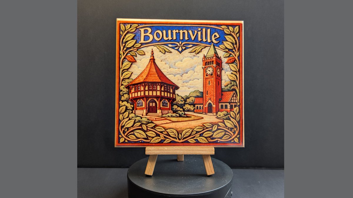 Ktphotouk's tweet image. New in the shop: my Bournville ceramic tile inspired by the Arts &amp;amp; Crafts movement. Handmade heritage for homes that love history, design, and a little Birmingham pride.
Take a look 👇
morganandmorris.etsy.com/uk/listing/445…
#Bournville #ArtsAndCrafts #CeramicTile #Birmingham #HeritageDesign