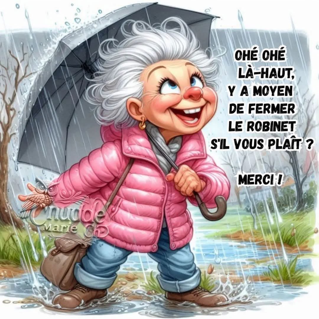 Bonjour tout le monde, les prévisions ne sont pas top, je sais que les plombiers sont surchargés mais si c’est une fuite faut réparer, changer les joints enfin faire quelque chose!!!!
Parce que les dégâts des eaux des voisins il y en a marre. Belle journée quand même 👋☕️🕊️✊🌂🌧️