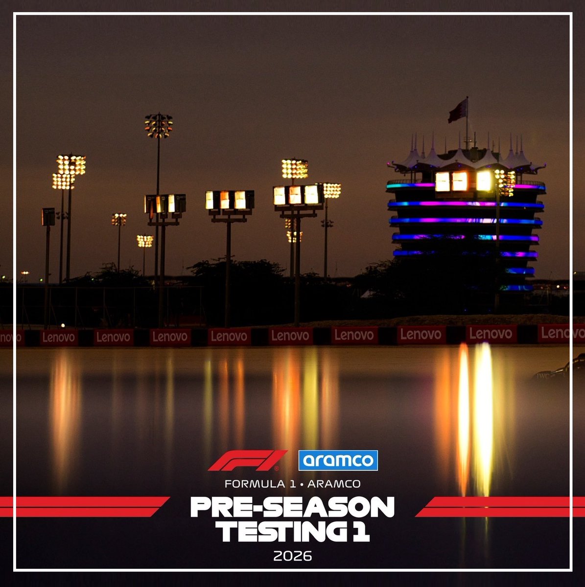 KibiceKubicy's tweet photo. Ruszyła I tura przedsezonowych testów @F1 w Sakhir... #F1Testing
Relacja▶️https://t.co/od0LFiME7H
#Formula1 #F1 #PreSeasonTest #Testing1 #BahrainInternationalCircuit https://t.co/cYfQgXjTIa