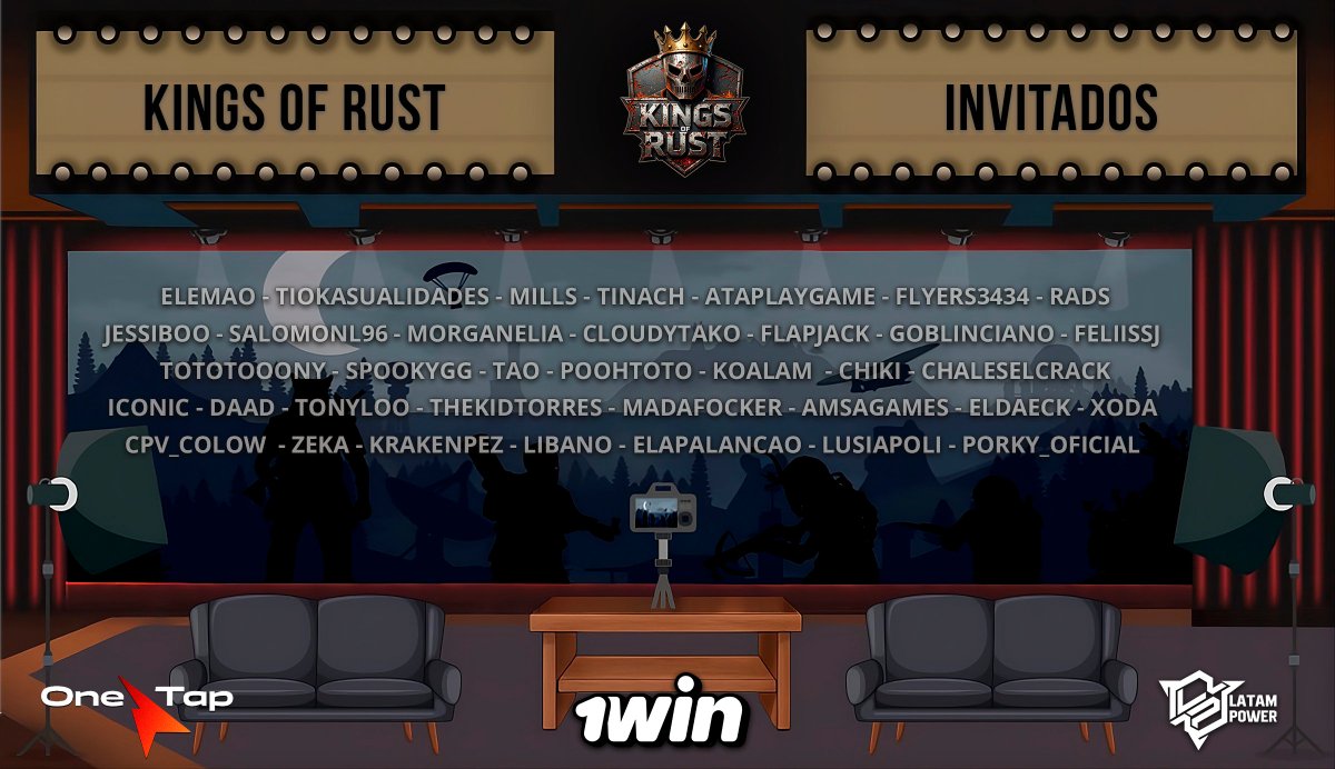 Esto es cine peruano 🎬
Presentamos a nuestros streamers para Kings of Rust. Este evento reúne a creadores que buscan competir, entretener y dejar huella 🔥 Estamos seguros de que brindarán un gran espectáculo para toda la comunidad!