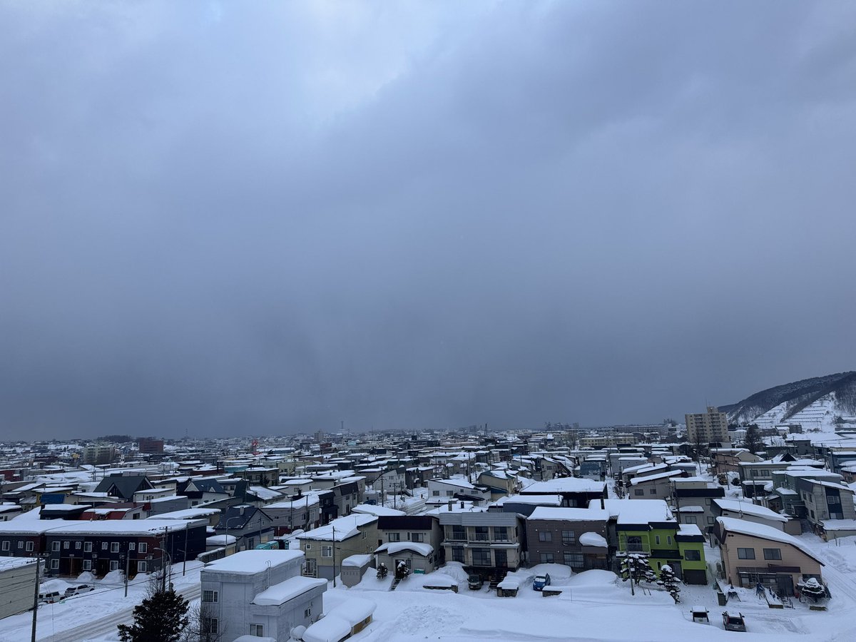 今日の冬空！！

#留萌
#冬空
#今日の冬空