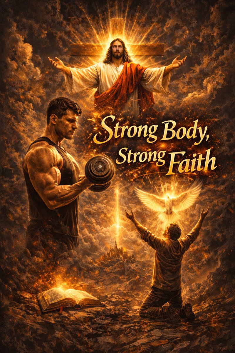 AEsharive60003's tweet photo. As you try to keep your body fit and strong, also remember to keep your spirit, soul and faith strong. It is very IMPORTANT! JESUS LOVES YOU. https://t.co/IpkO1KKwsj