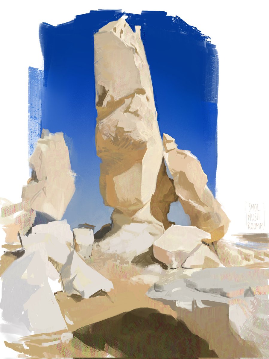 Cooly Rocks Abstract Cool rocks Study on 1 layer
