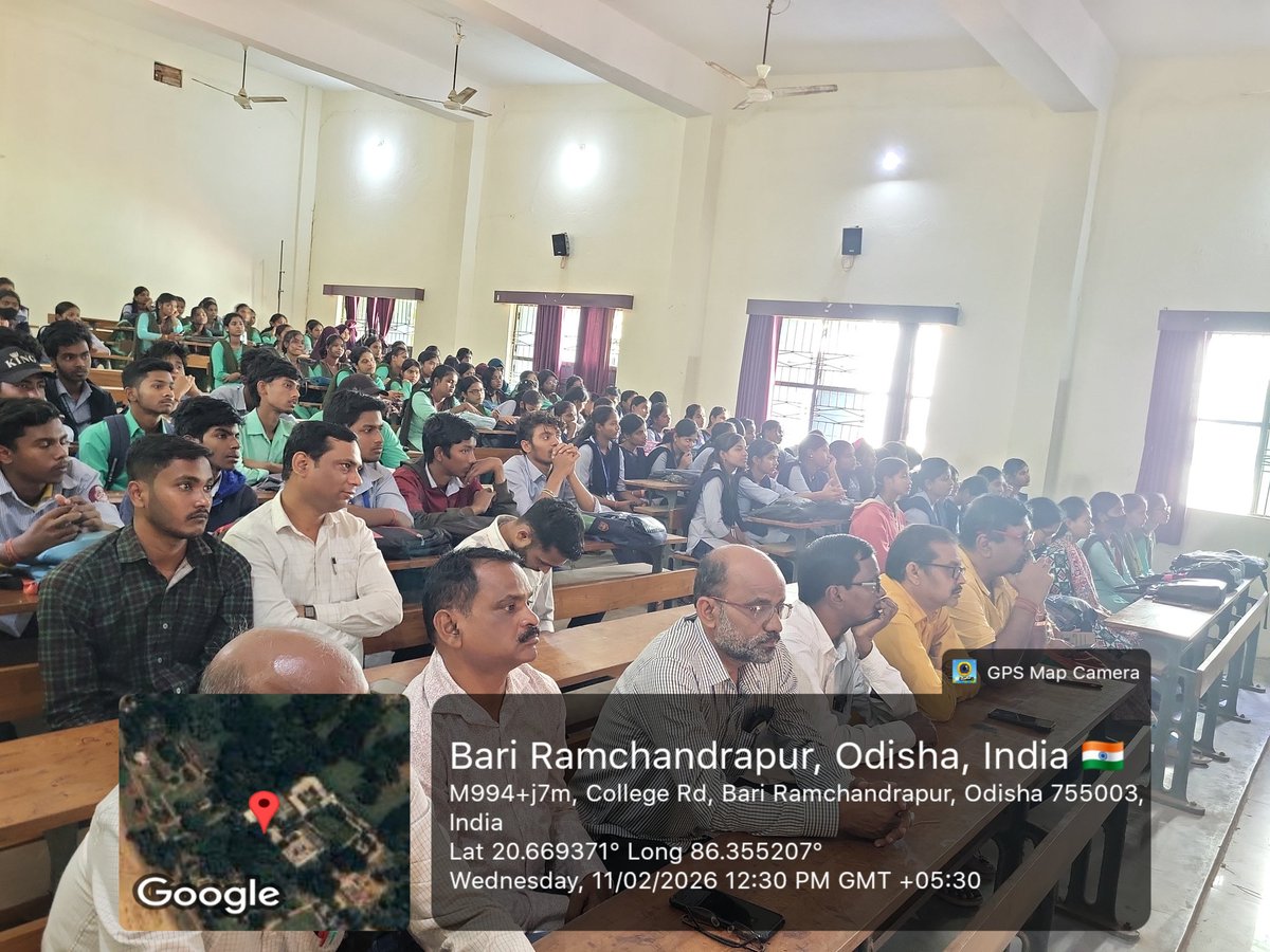 Principal_GCC's tweet photo. Awareness today, sustainability tomorrow. 🌍♻️
A seminar on “Single Use Plastic &amp; Its Elimination” at Gopabandhu Choudhury College,Bari, inspiring students and staffs to adopt eco-friendly alternatives.
#BeatPlasticPollution #SayNoToSingleUsePlastic #GreenFuture #Odisha https://t.co/x0rxB58RwN