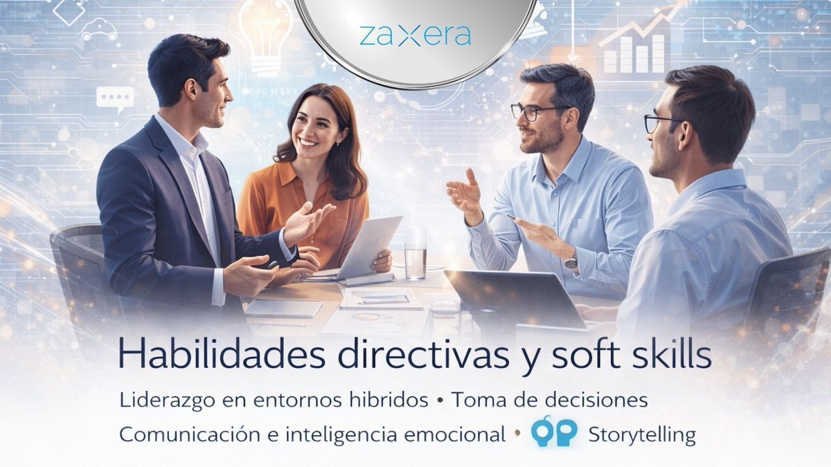 zaxerasolutions's tweet photo. 💡 Liderar no es solo decidir: es saber escuchar, comunicar y motivar.
Te ayudamos a formar equipos con liderazgo real.
Cursos en #habilidadesdirectivas y soft skills, bonificables por FUNDAE 👉 https://t.co/Yg3oFBFqEU
#Formación #SoftSkills #Liderazgo https://t.co/GtuVyIUdTE