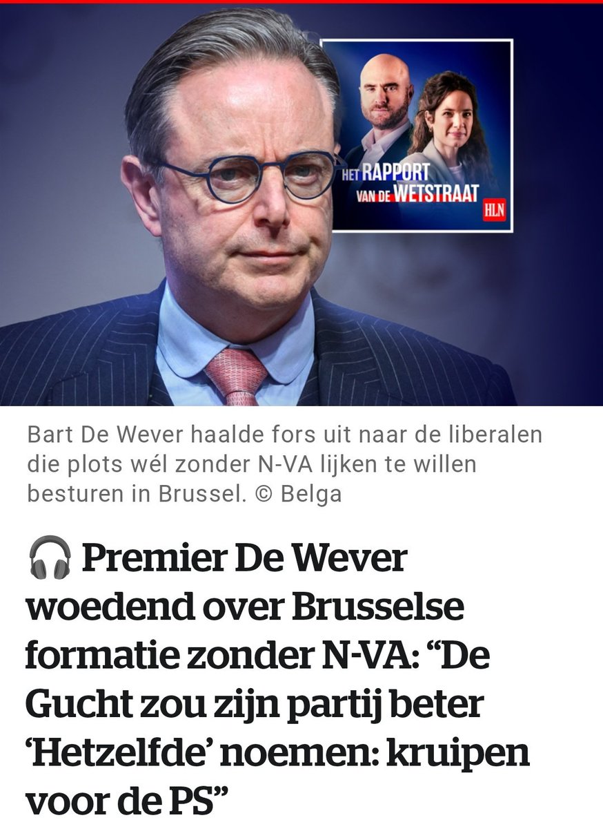 PynaertP's tweet image. Zegt diegene die met zijn broek op de enkels kroop voor de sossen.
De ironie kan niet groter worden.