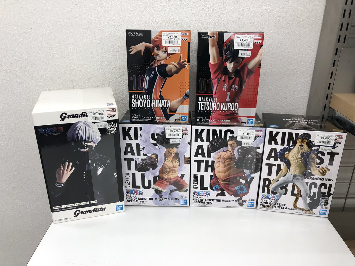 ⭐️入荷情報⭐️ ハイキュー ワンピース 東京喰種 フィギュア入荷しま