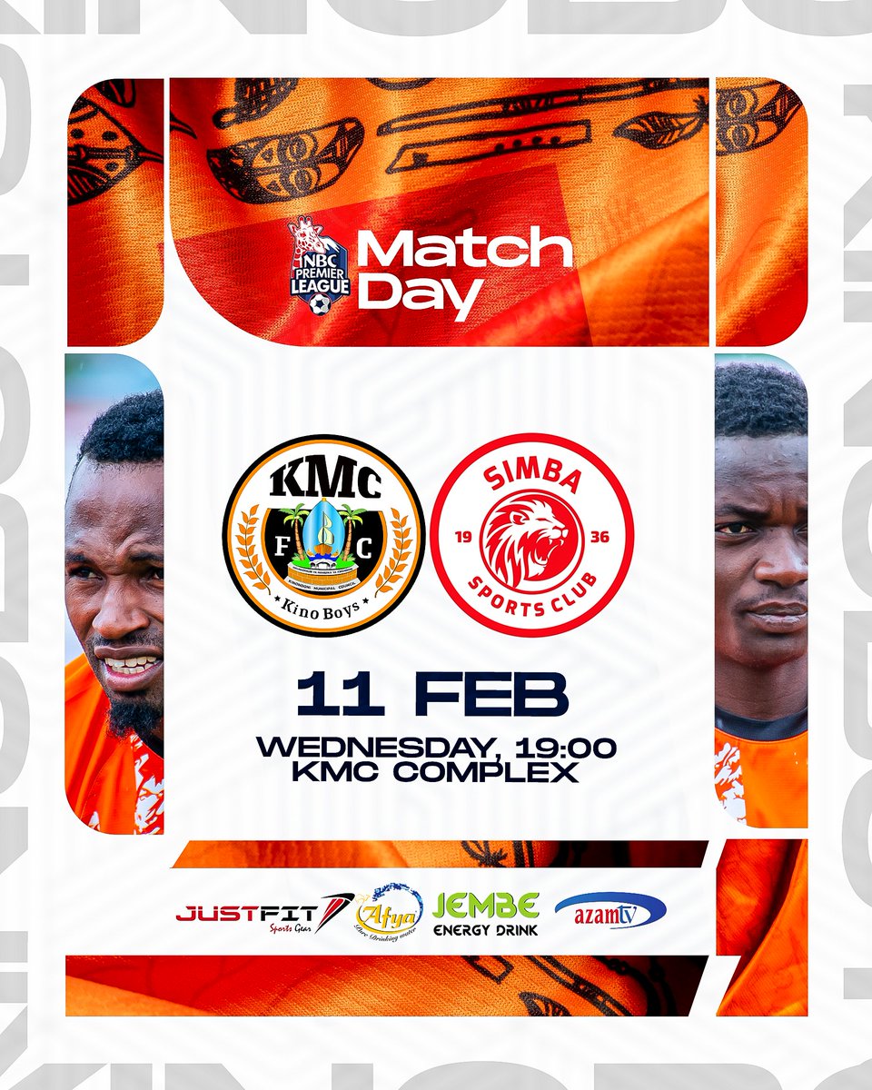kmcfc_official's tweet photo. Tukutane Mwenge π #KMCSIMBA
#NBCPREMIERLEAGUE #kinoboys https://t.co/8hghNroj17