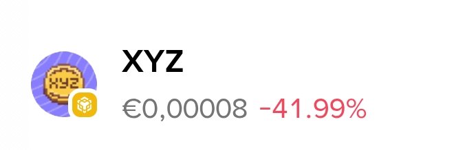 AlfonsoColapso's tweet photo. Non credete assolutamente a quelli di @xyz_verse sono dei ladri truffatori.prezzo di quotazione a 10 cent. Al lancio bloccano gli investitori, vendono i token in massa per incassare tutti i soldi e poi sbloccano. Ecco quanto vale davvero. #scammer #ladri #Criptomonedas #investing https://t.co/I1Lv6WecE4