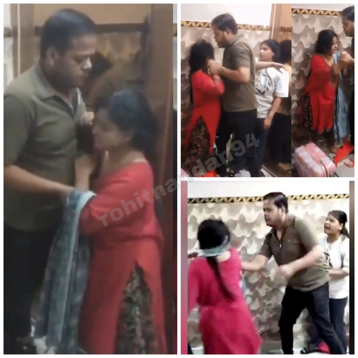 " बेवफाई का हाई-वोल्टेज ड्रामा, मोहल्ला बना अखाड़ा"! 😳🔥
उत्तर प्रदेश के मेरठ की फूलबाग कॉलोनी में उस वक्त हड़कंप मच गया, जब एक पत्नी ने अपने पति को रंगे हाथ पकड़ लिया।
काफी समय से शक के बाद पत्नी ने चुपचाप निगरानी शुरू की।
जीजा के साथ मिलकर उसने पति का पीछा किया और सीधे उस