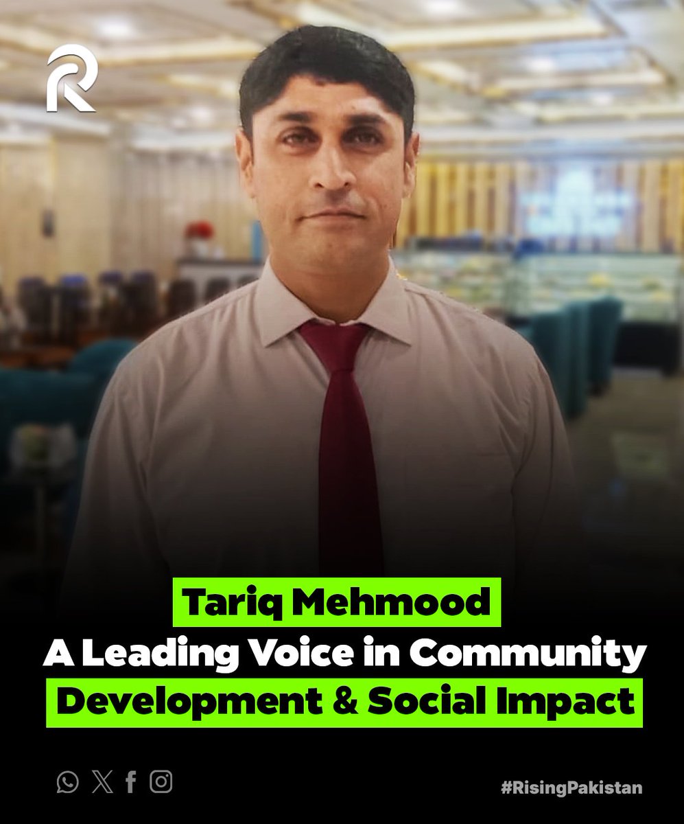 DailyNewsDotCom's tweet photo. Advancing communities through experience, service, and sustained impact.

Mr. Tariq Mehmood,  Social Activist and Community Development Professional, dedicated to empowering underserved populations and strengthening social resilience across Pakistan.

#TheRisingPakistan https://t.co/u3W4QxSe4A