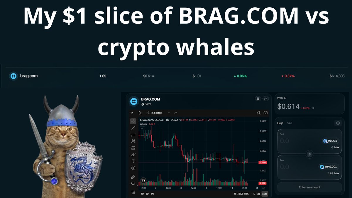 just grabbed a $1 slice of BRAG.COM on <a href="/domaprotocol/">Doma Protocol</a>

that’s it
one dollar

owning part of a real domain doesn’t have to cost a fortune

if you think crypto is only for whales, try this
