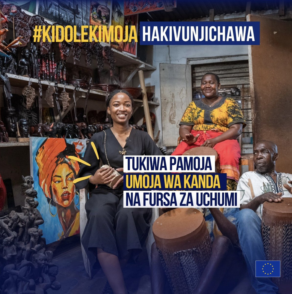 Hilda4ya's tweet photo. In our final episode, we explore how it can create jobs 💼, grow businesses 📈, and open new opportunities for young people using the EU experience to reflect on the EAC.

Don’t miss the final episode of
#KidoleKimojaHakivunjiChawa with @EUinTZ and @Hilda4ya https://t.co/tkLjtAp9Wy